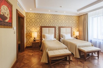 Вторая спальня в президентском люксе - санаторий Дубовая Роща - город Железноводск