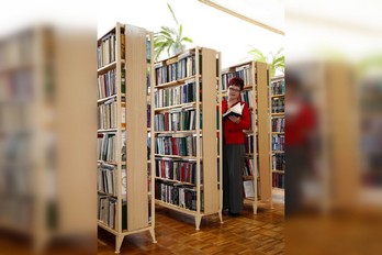 Библиотека в санатории Дубрава в городе Железноводск