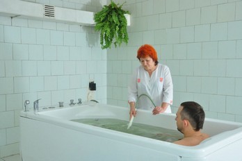 Лечебная ванна - лечение в санатории Дубрава в Железноводске