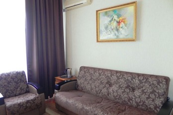 Интерьер гостиной люкса в санатории Дубрава города Железноводск