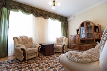Гостиная в номере люкс в санатории Кирова города Железноводск