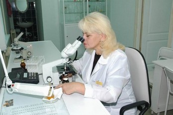 Лаборатория в санатории Лесной в Железноводске