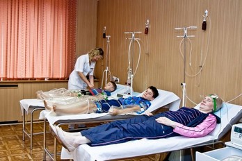 Капельница в санатории Машук Аква-Терм - город Железноводск