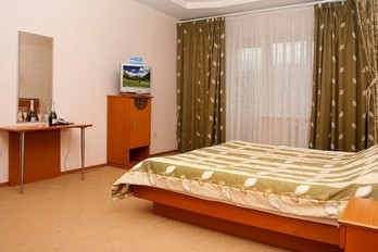 Спальня в номере сюит - санаторий Машук Аква-Терм в Железноводск