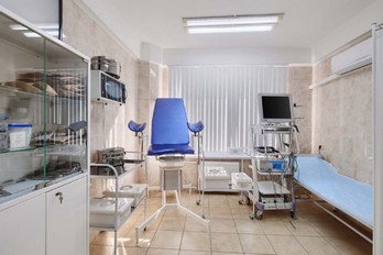 Кабинет физиотерапии в санатории Плаза в городе-курорте Железноводск