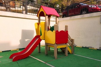 Детская площадка в санатории Плаза - город Железноводск