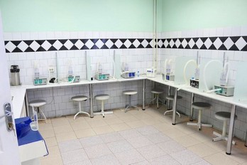Ингаляторий в санатории Салют - город Железноводск